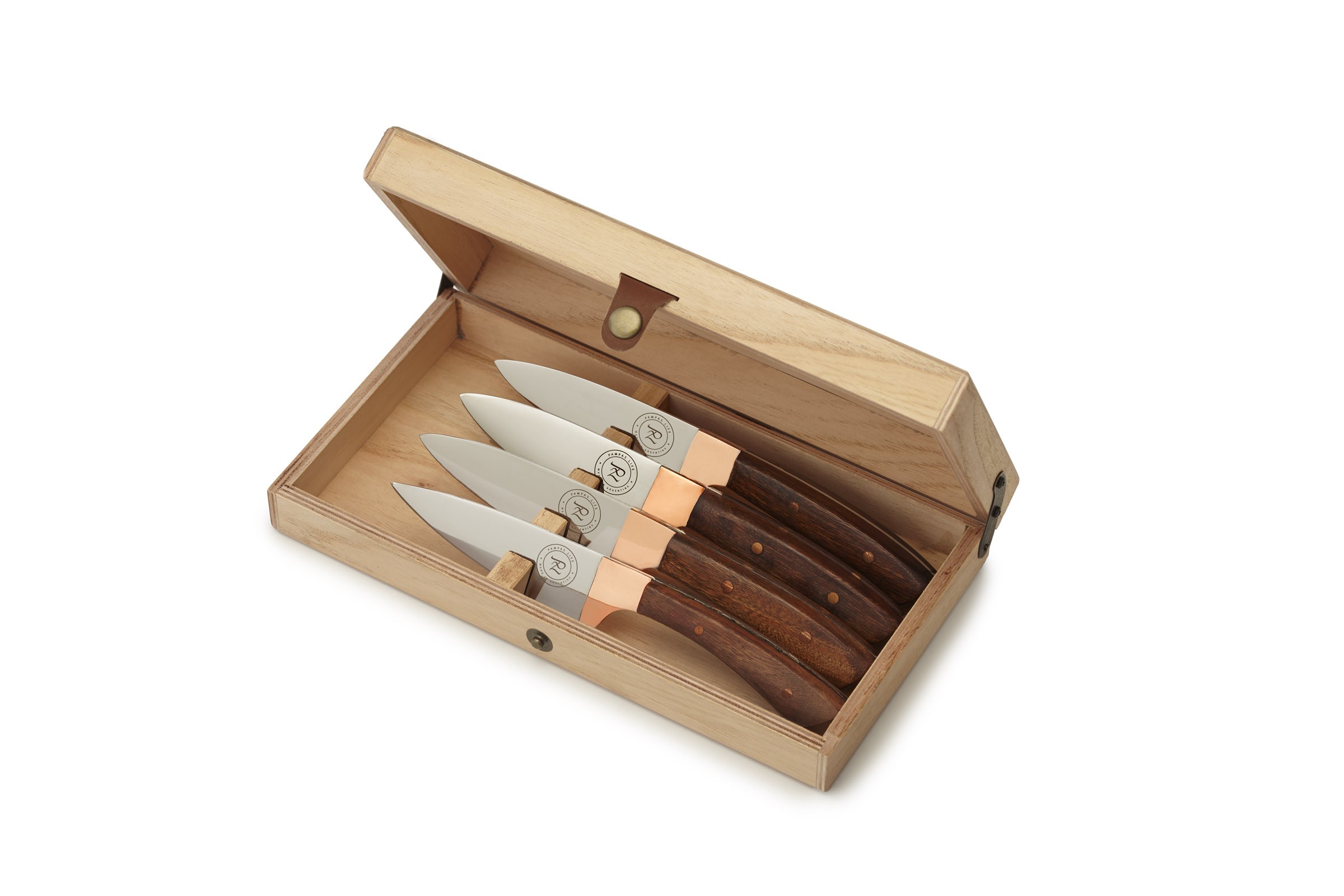 Short Gaucho Dark Wood Steak Knives – Bon Chef, Inc.